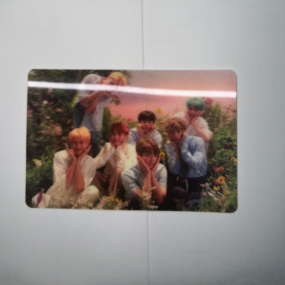 Bts love yourself her lenticular